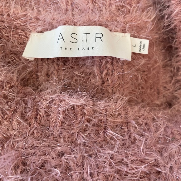ASTR the Label Pink Spark Danica Rib Knit Sweater - Picture 9 of 10